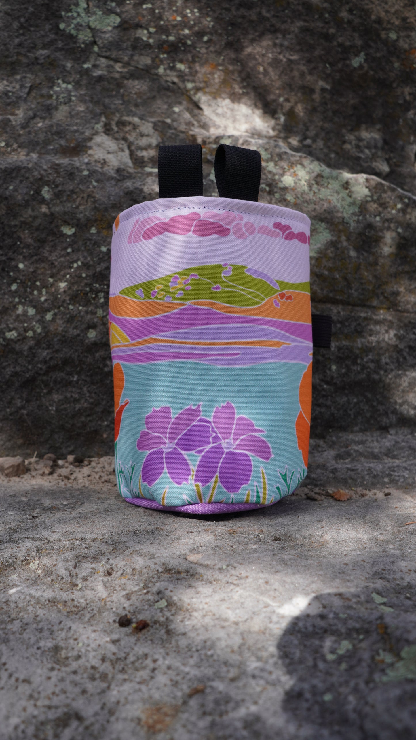 Marin Poppies Chalk Bag