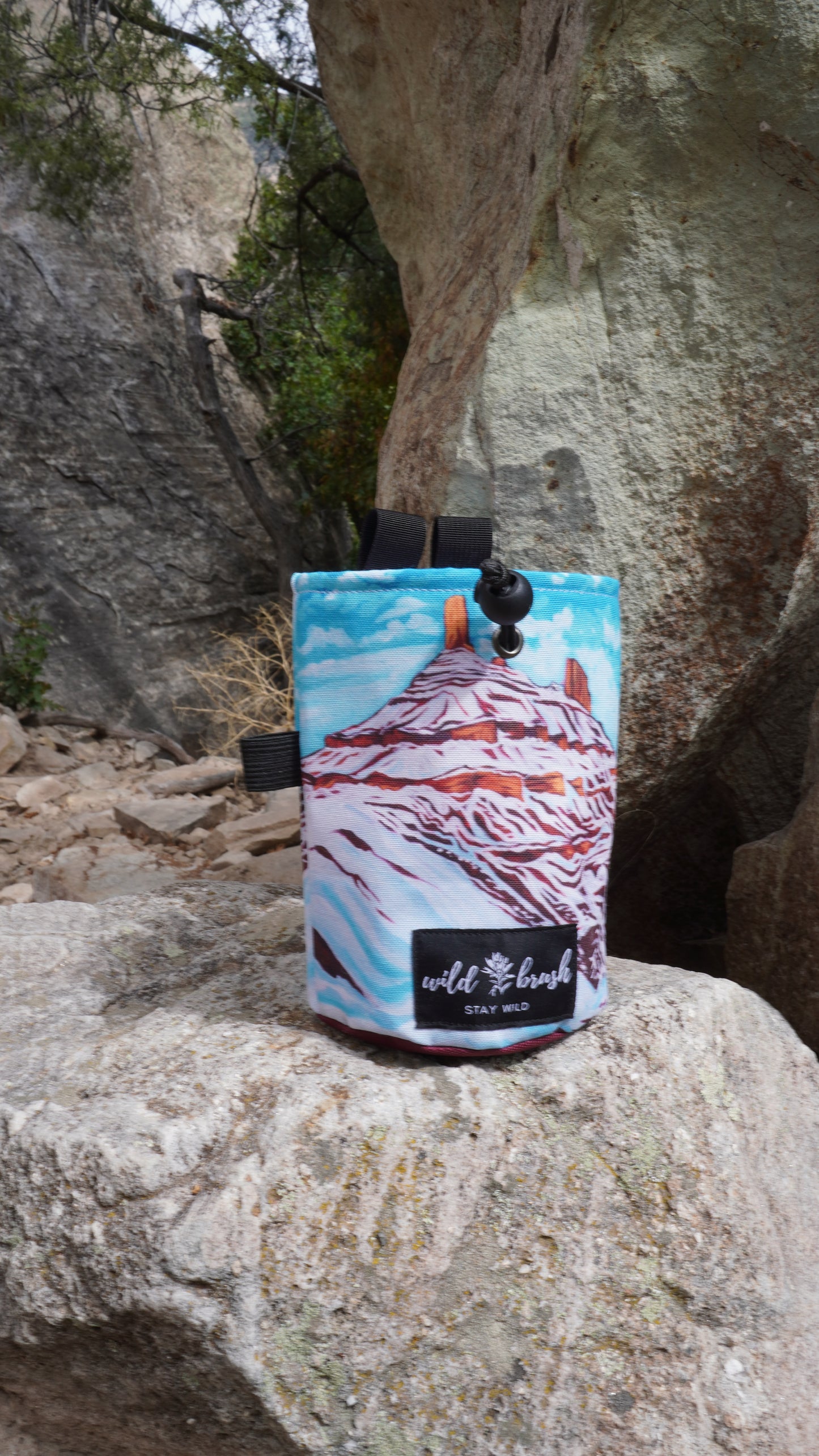 Winters in the Valley Chalk Bag