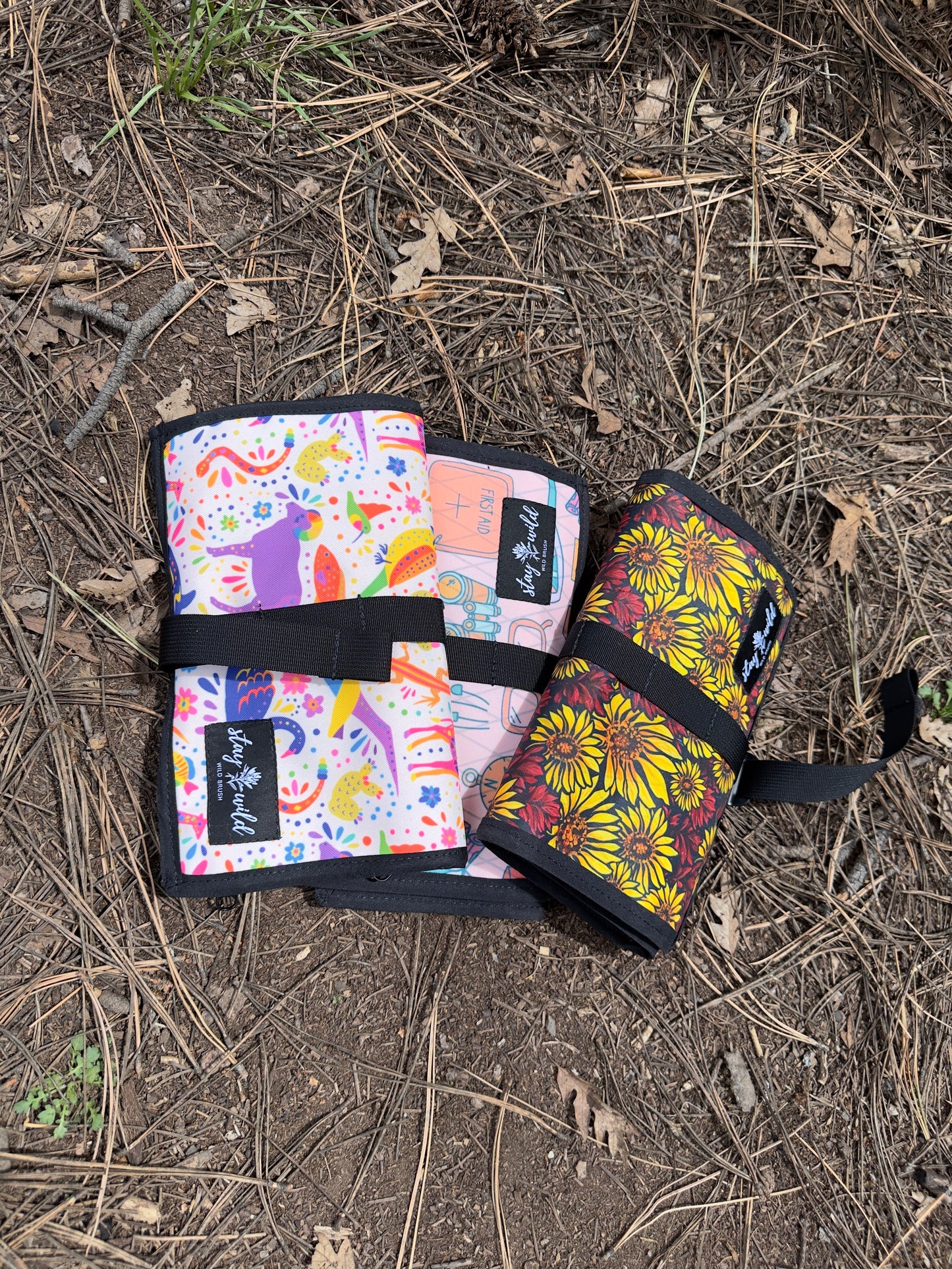 Summertime Campout Trifold Storage Bag