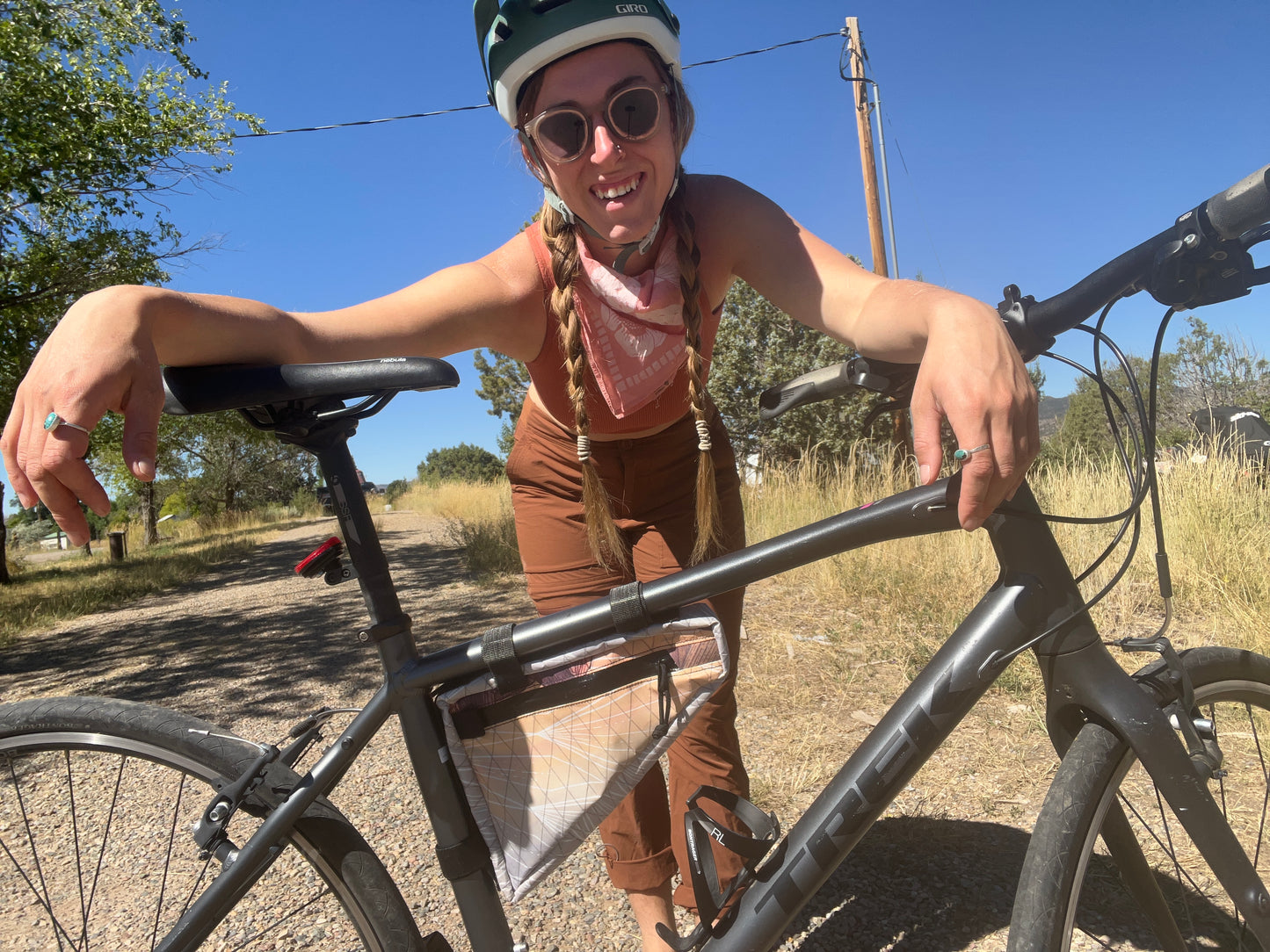 Red Valleys Medium Frame Bag