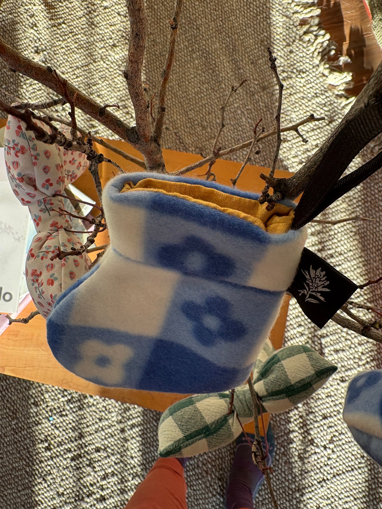 Scrap Stocking Ornament