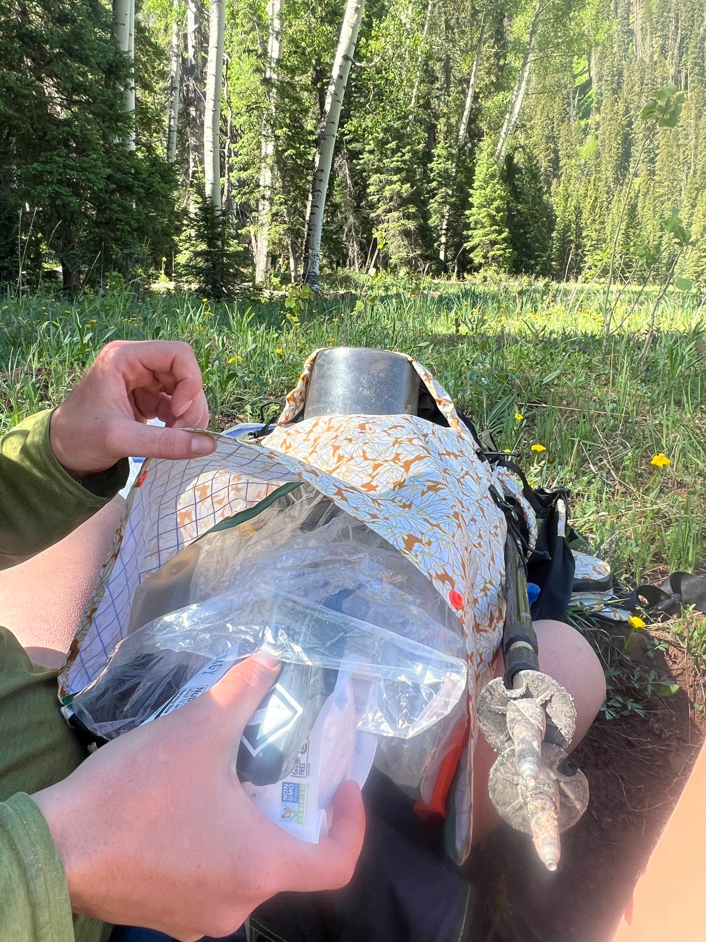 Mustard Seed Glow 45L Ultralight Backpack