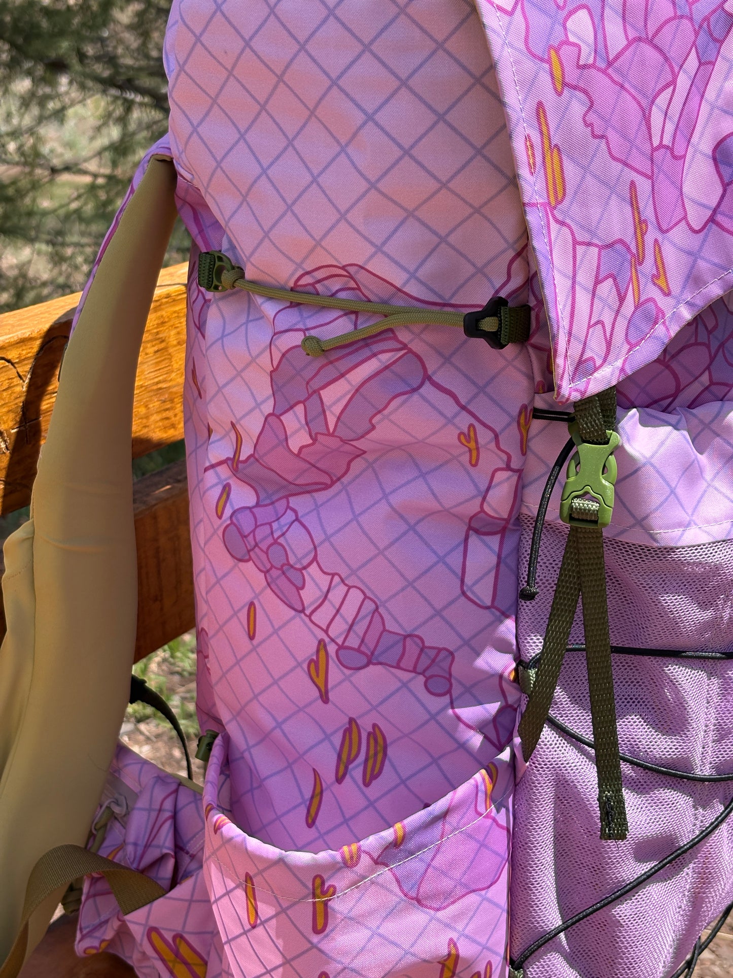 Saguaro Glow 45L Ultralight Backpack