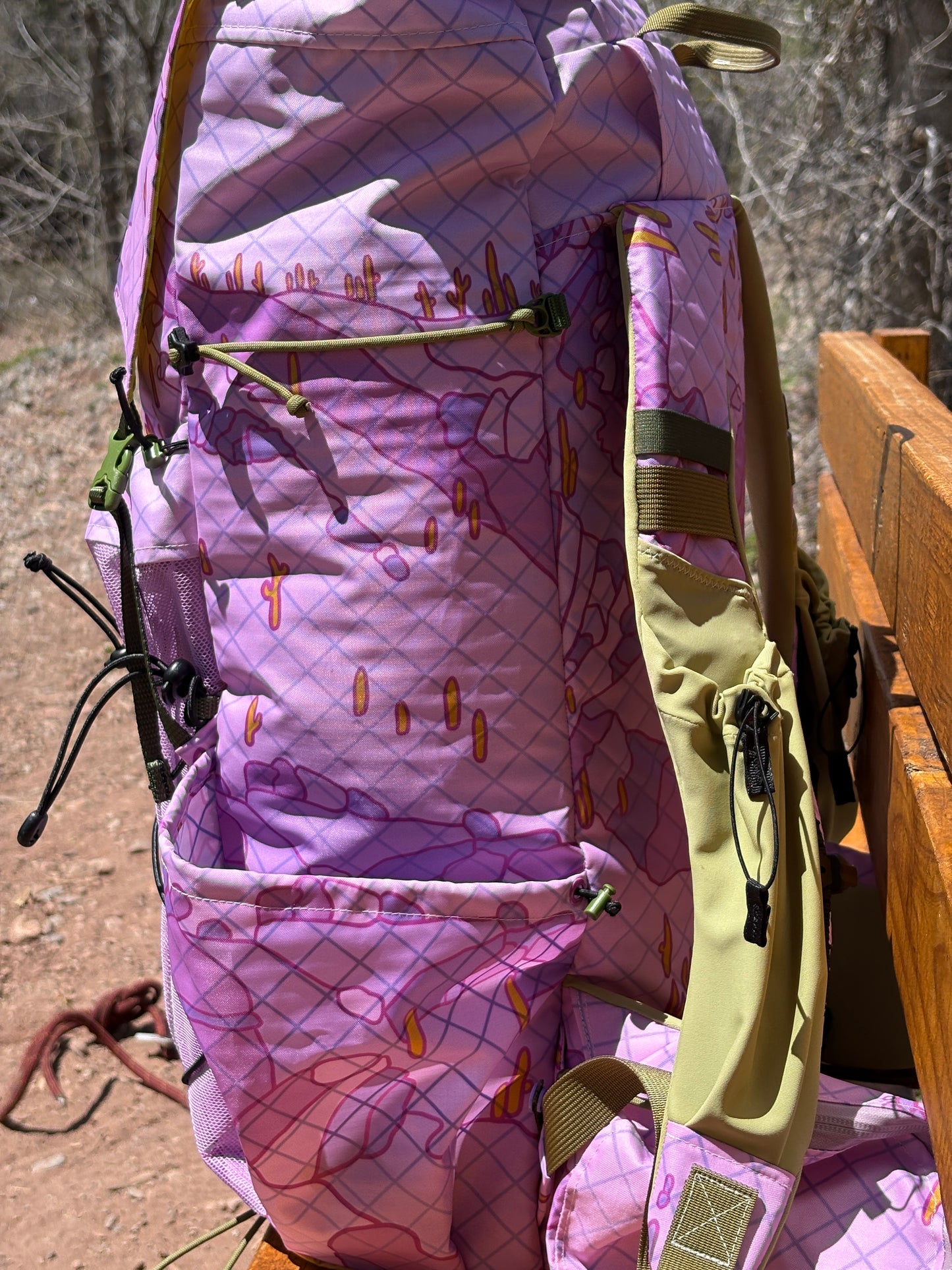 Saguaro Glow 45L Ultralight Backpack