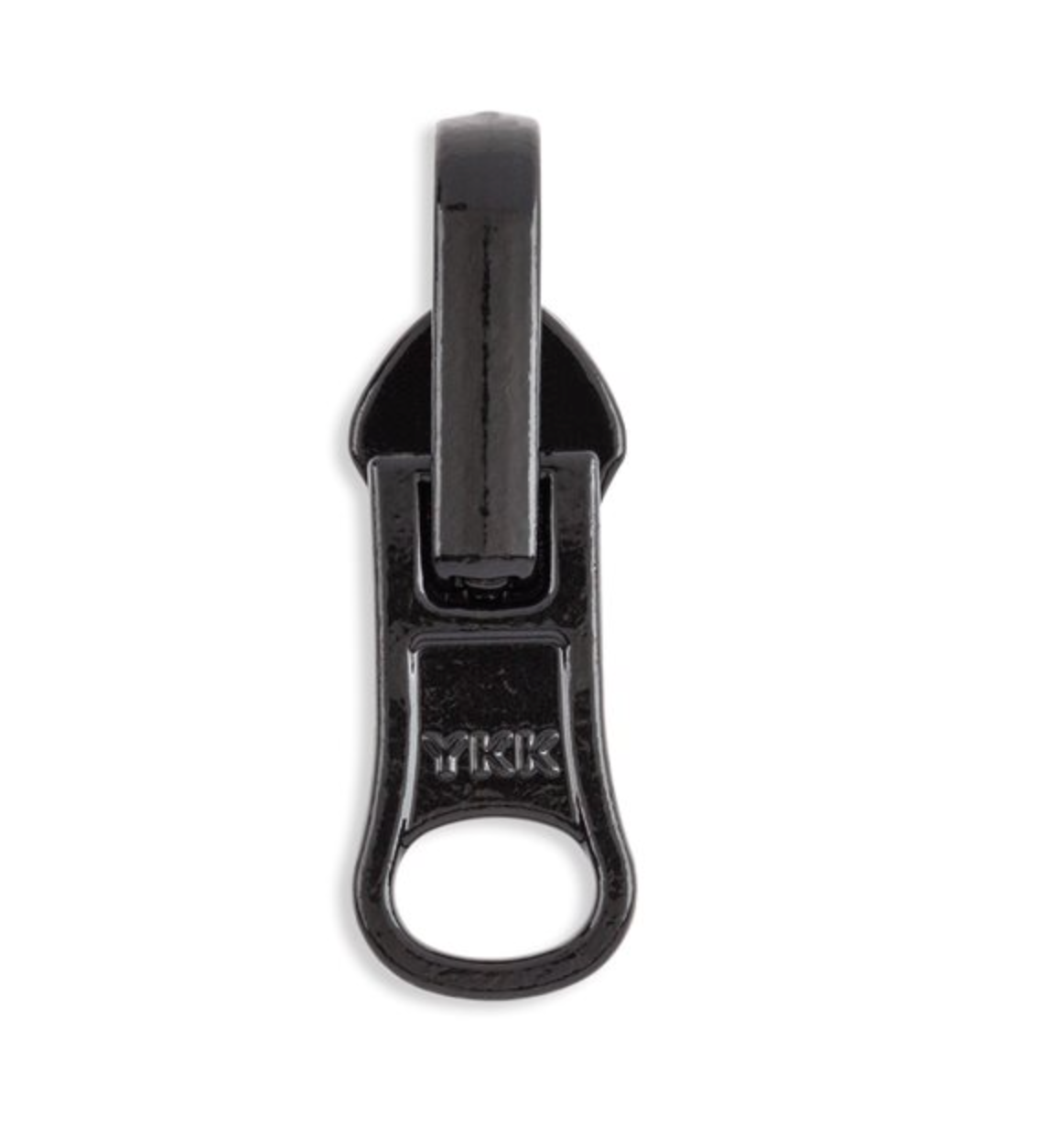 YKK #5 Nylon Coil Reversible Zipper Pulls - 10/Pack - Black (580)