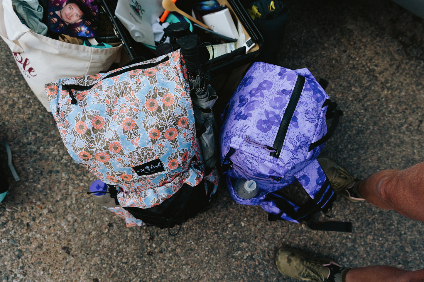 Lavender Haze Glow 45L Ultralight Backpack