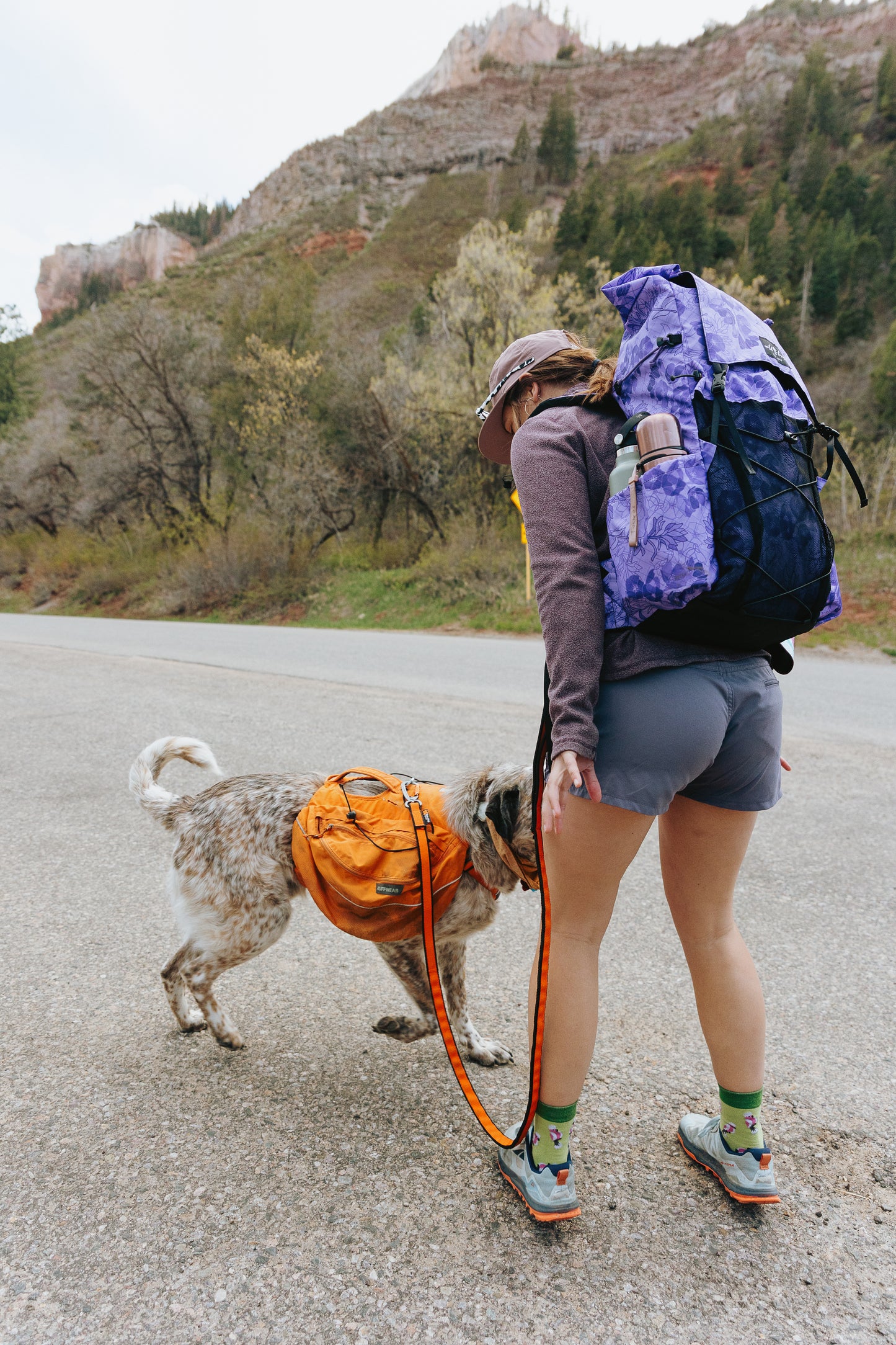 Lavender Haze Glow 45L Ultralight Backpack