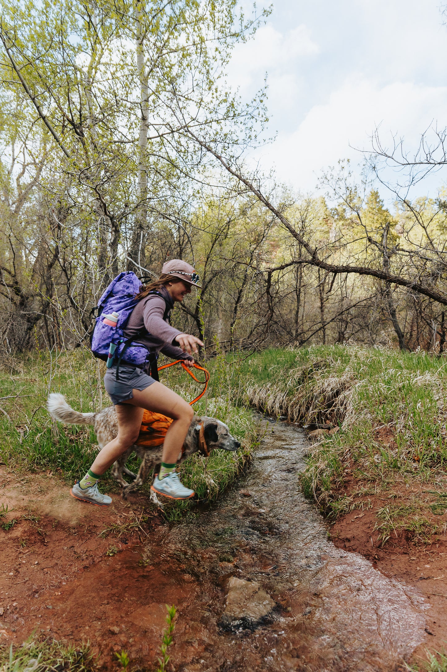 Lavender Haze Glow 45L Ultralight Backpack