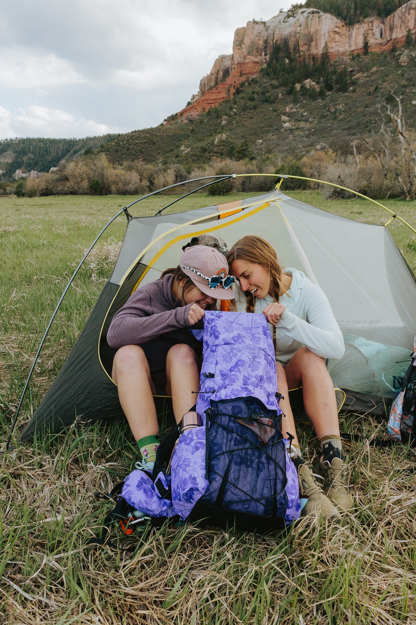 Lavender Haze Glow 45L Ultralight Backpack