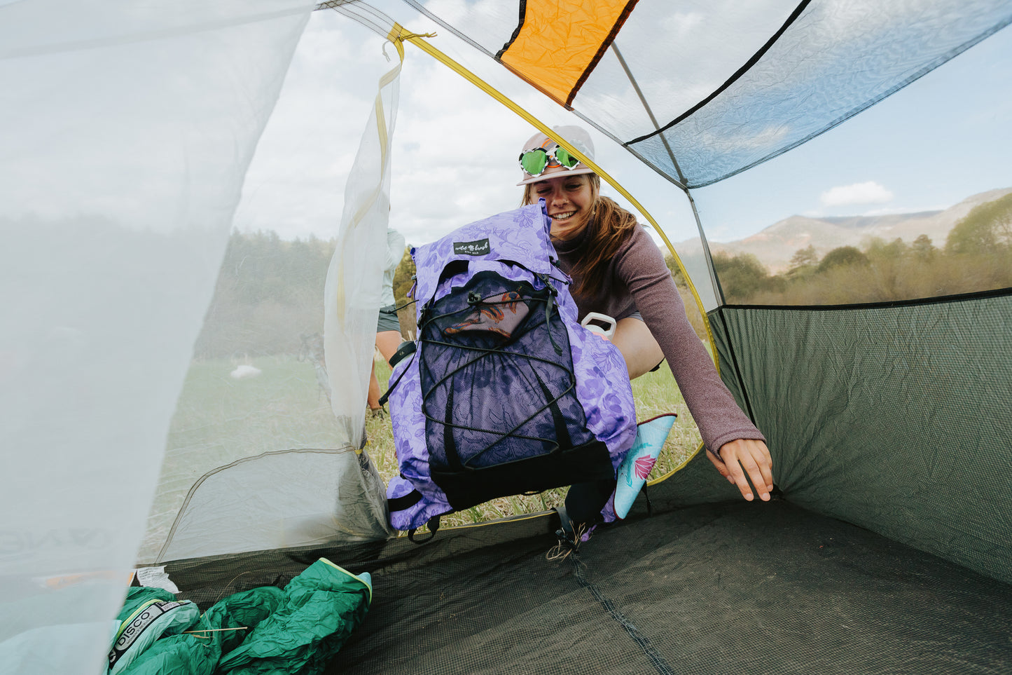 Lavender Haze Glow 45L Ultralight Backpack
