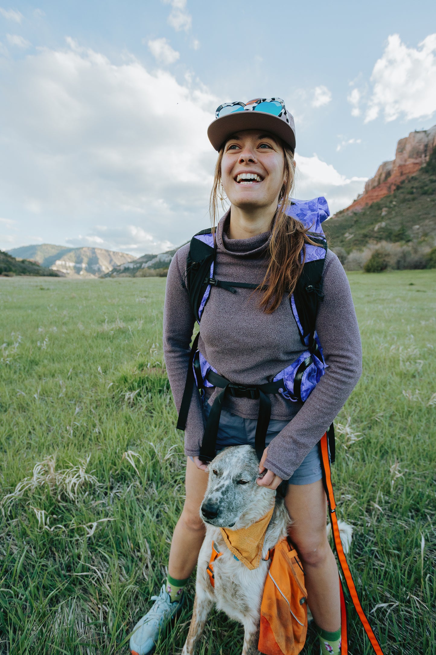 Lavender Haze Glow 45L Ultralight Backpack