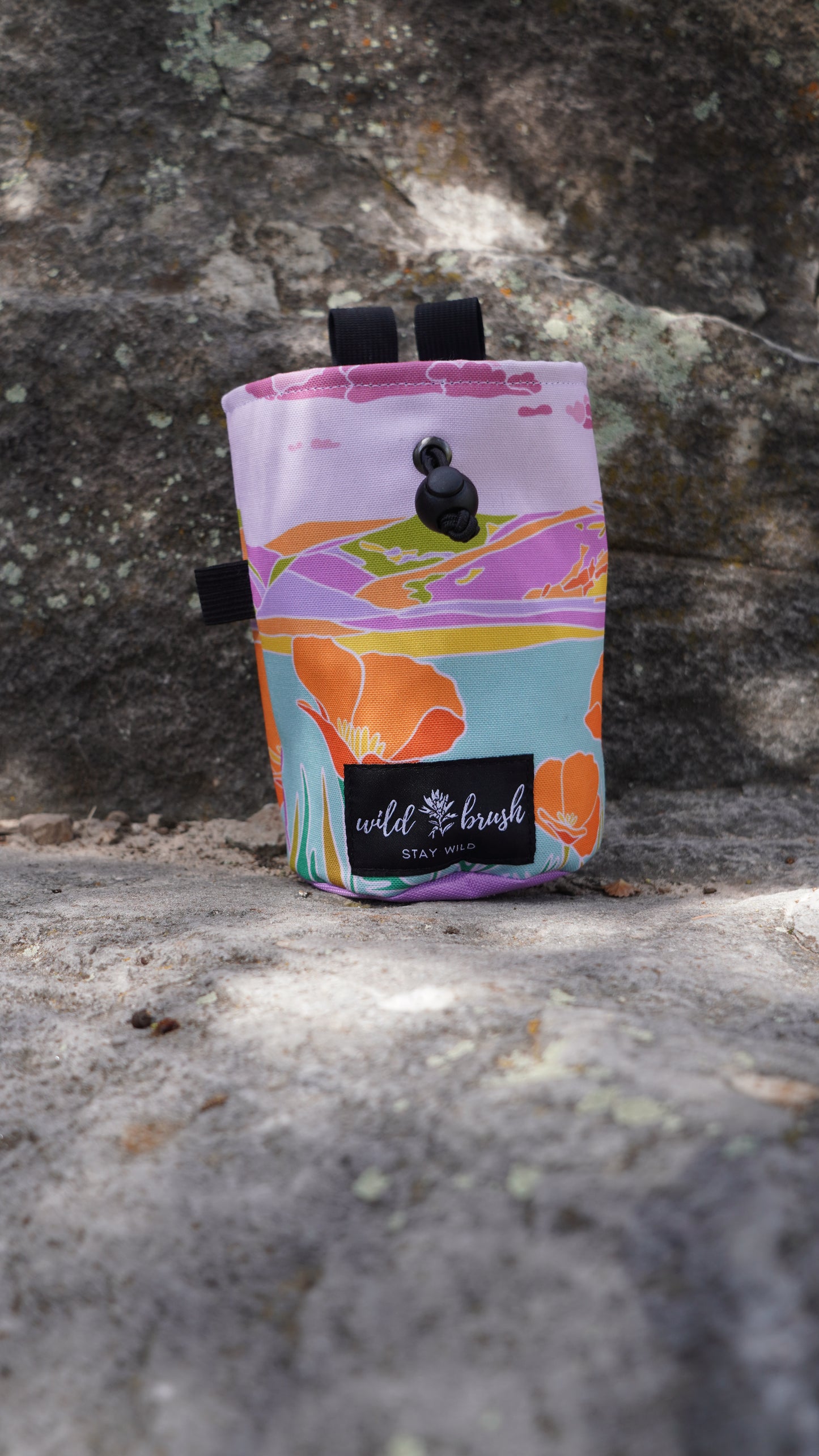 Marin Poppies Chalk Bag