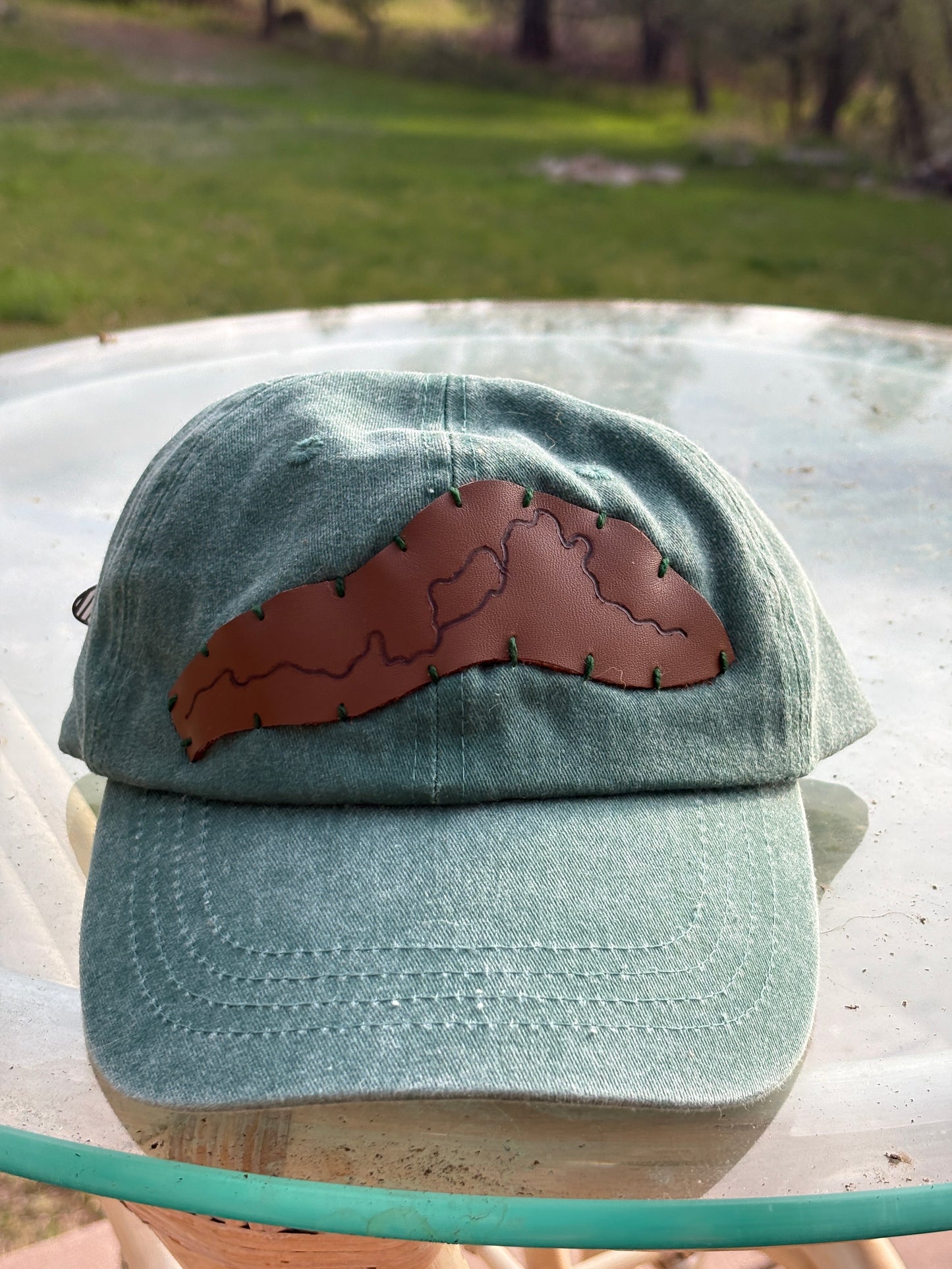 Colorado Trail Leather Patch Dad Hat