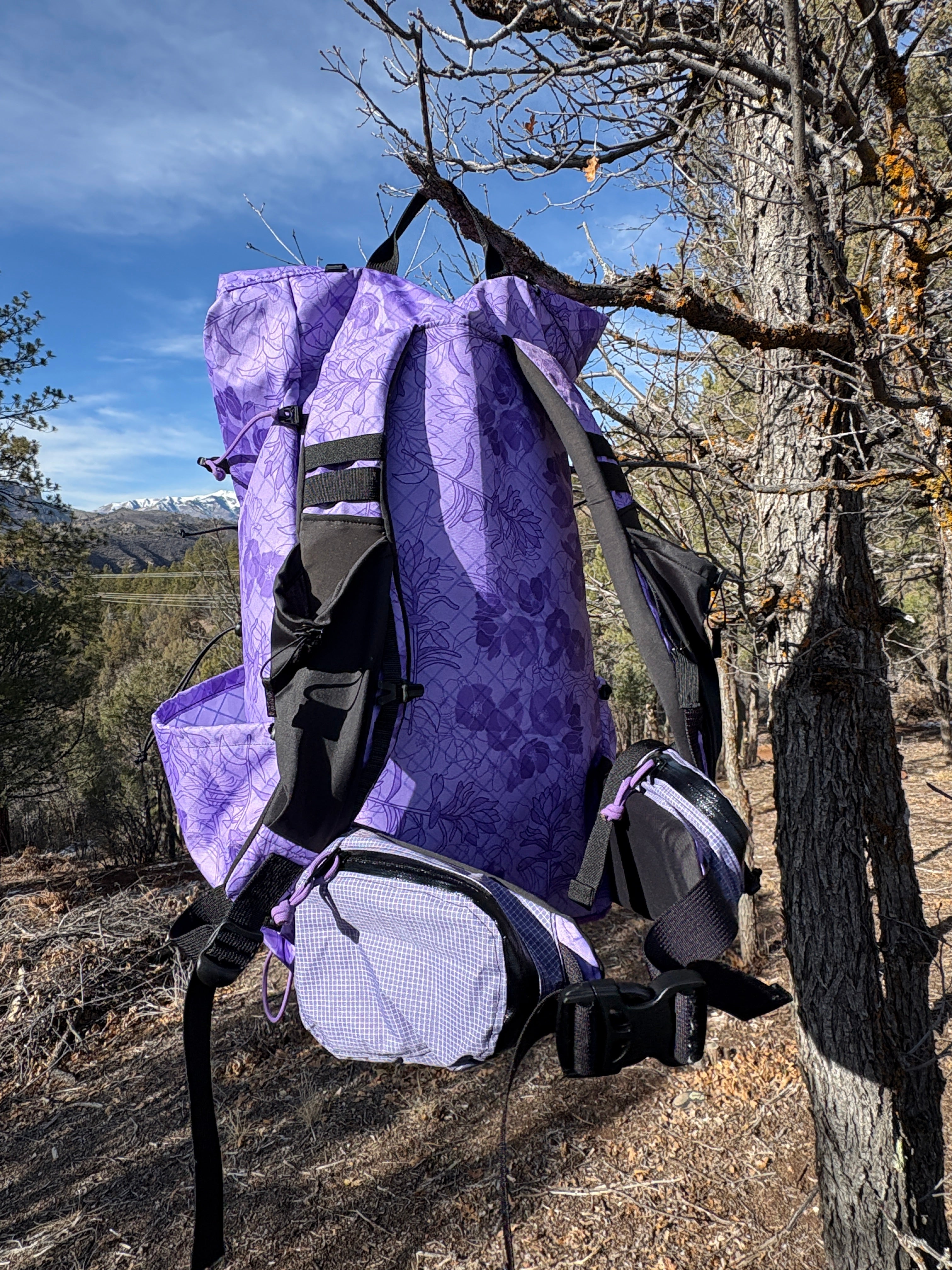 Lavender Haze Glow 45L Ultralight Backpack – Wild Brush