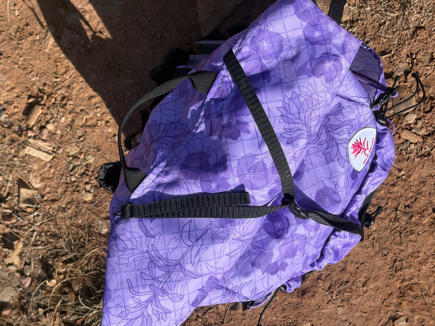 Lavender Haze Glow 45L Ultralight Backpack