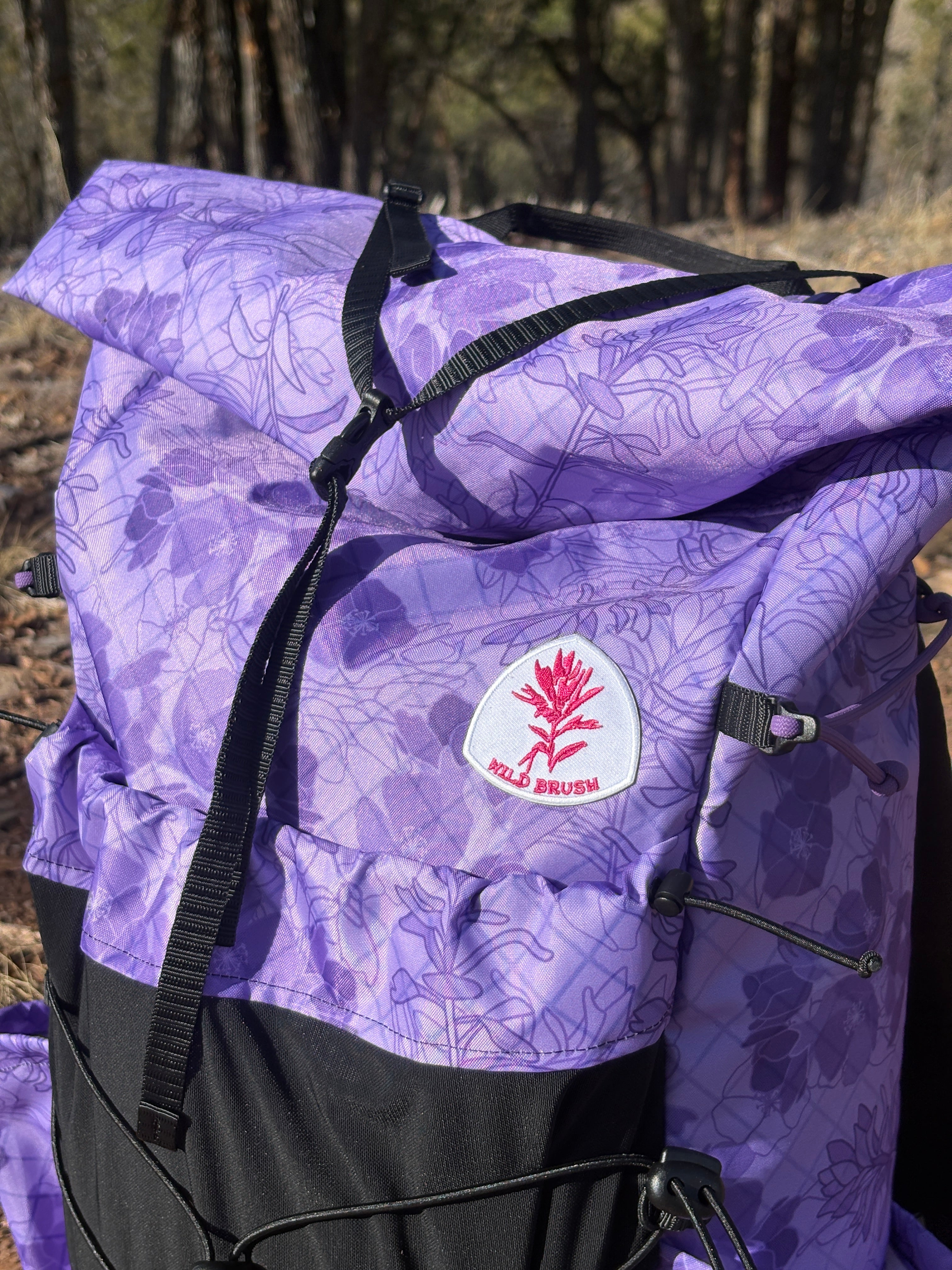 Lavender Haze Glow 45L Ultralight Backpack – Wild Brush