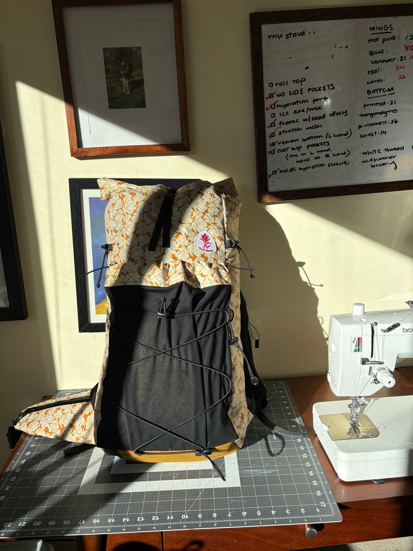 Mustard Seed Glow 45L Ultralight Backpack