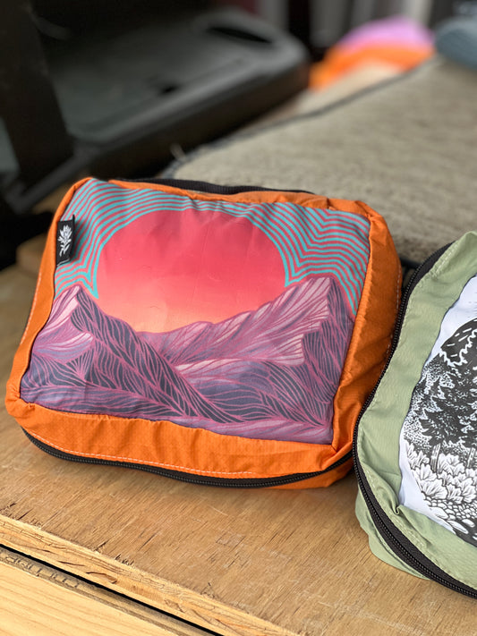 Mountain Sunset Packing Cubes