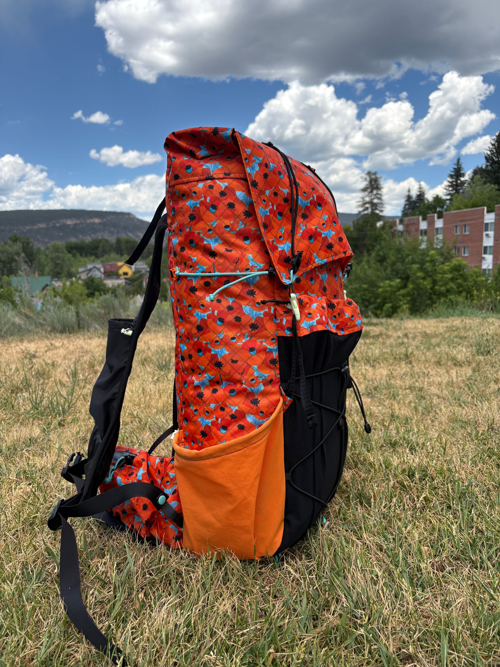 California Poppies Glow 45L Ultralight Backpack