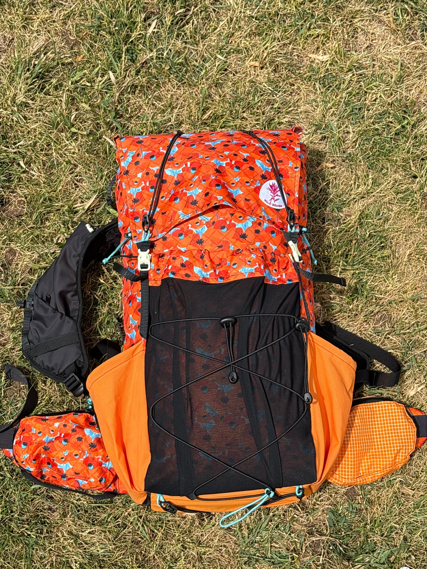 California Poppies Glow 45L Ultralight Backpack