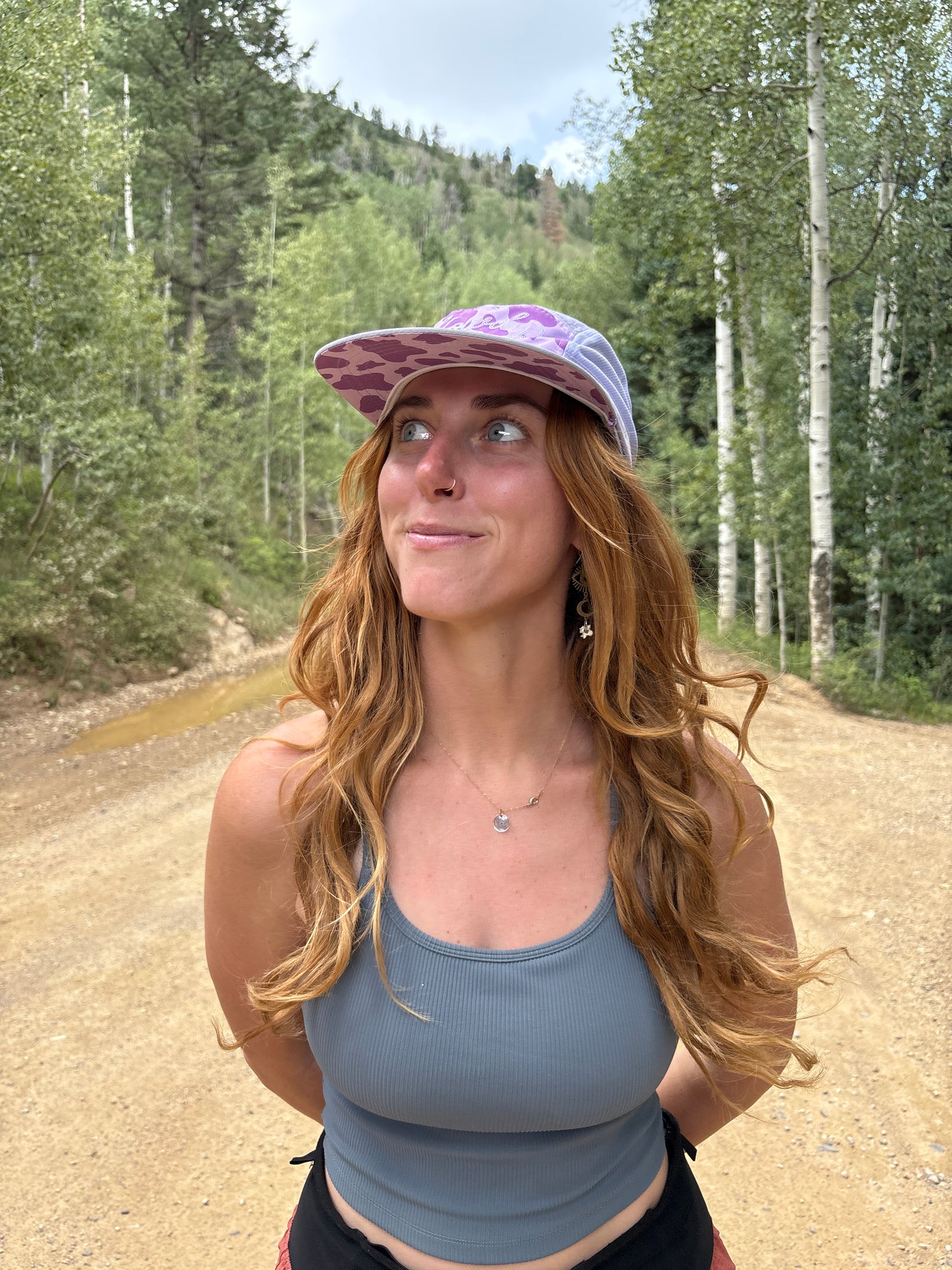 Howdy Purple Cow Mesh 5-Panel