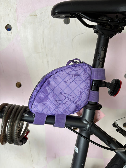 Lavender Haze Rear Top Tube Bag