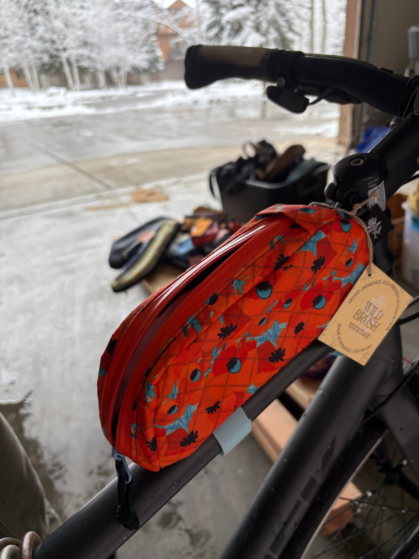 California Poppies Front Top Tube Bag