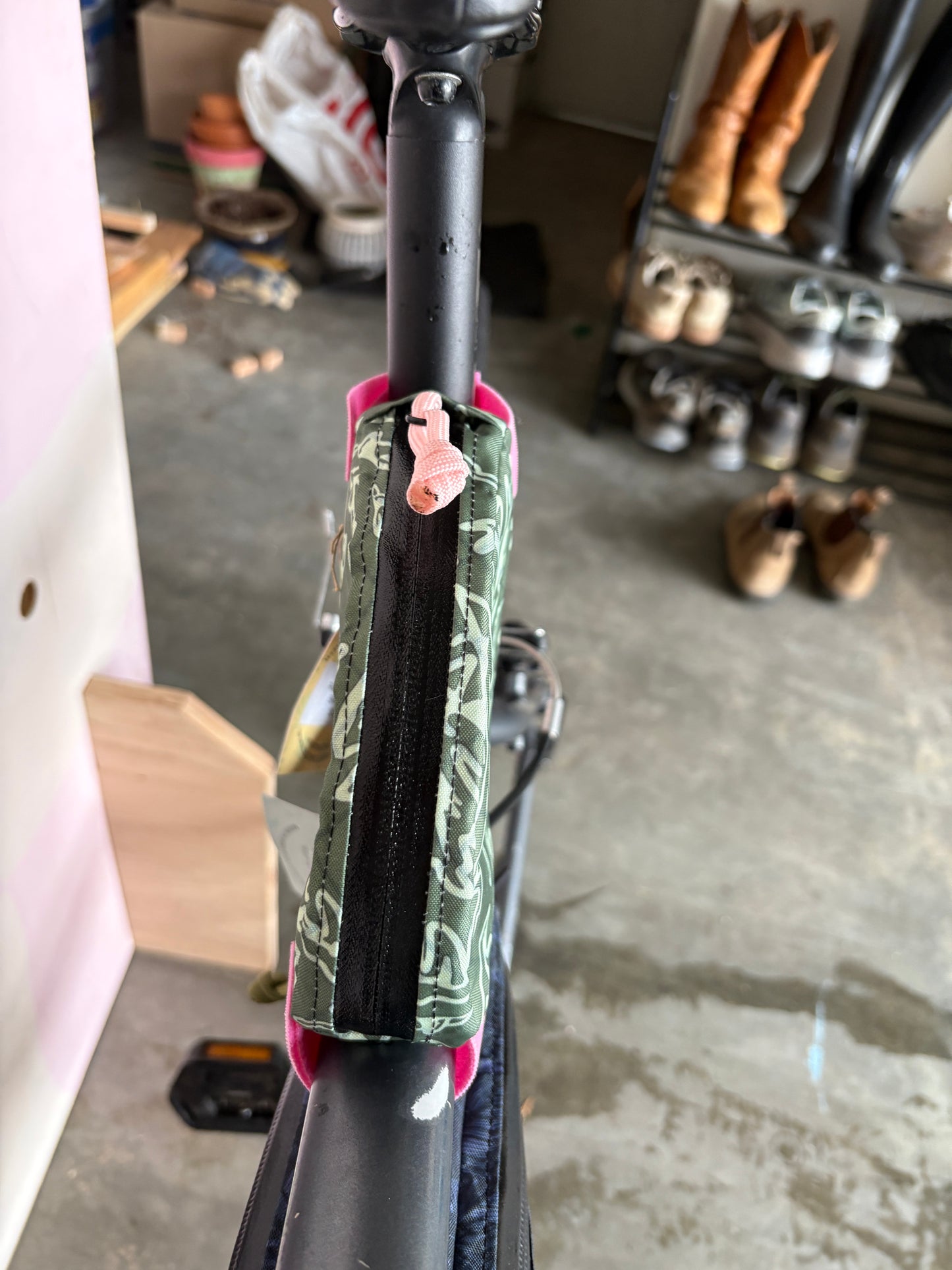 You're Kale-ing me Rear Top Tube Bag