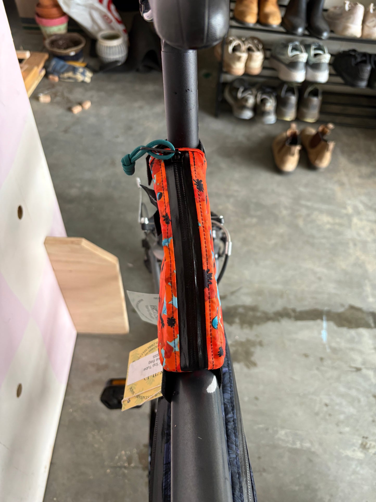 California Poppies Rear Top Tube Bag