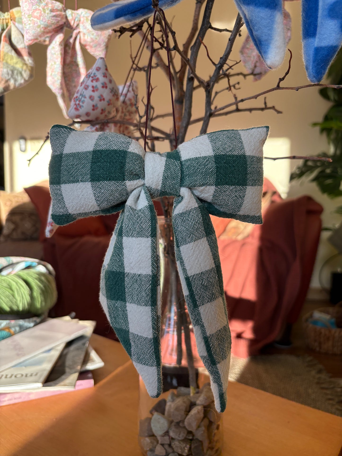 Plush Ornament Bow