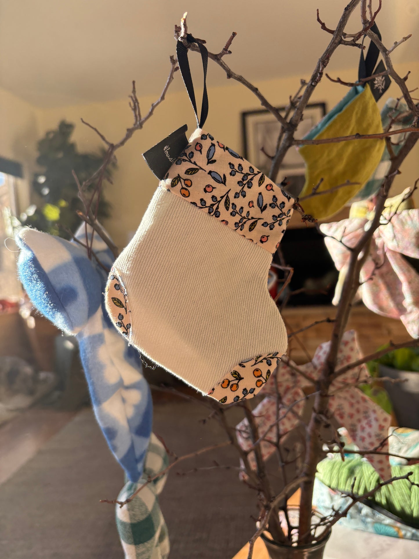 Scrap Stocking Ornament