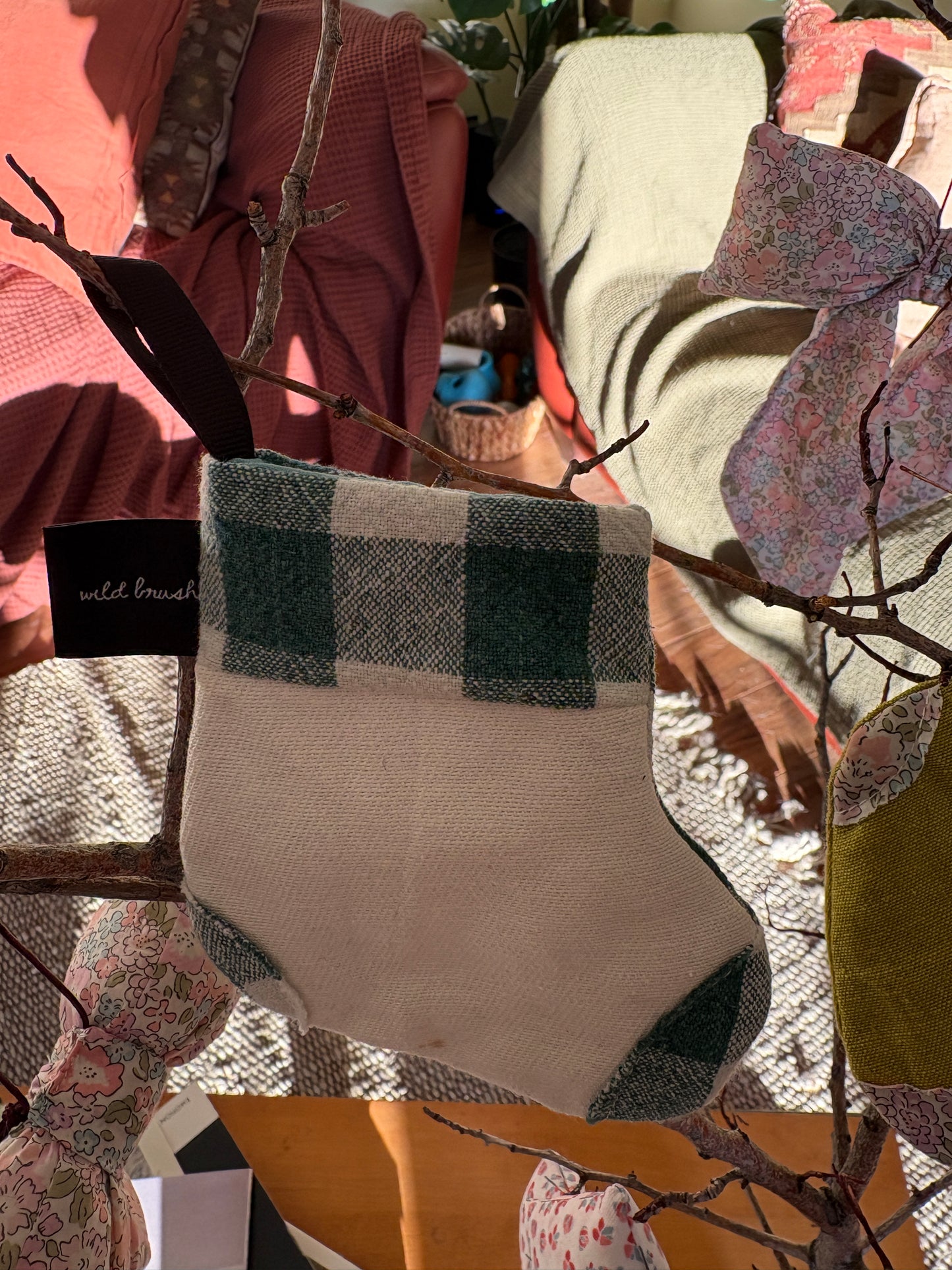 Scrap Stocking Ornament