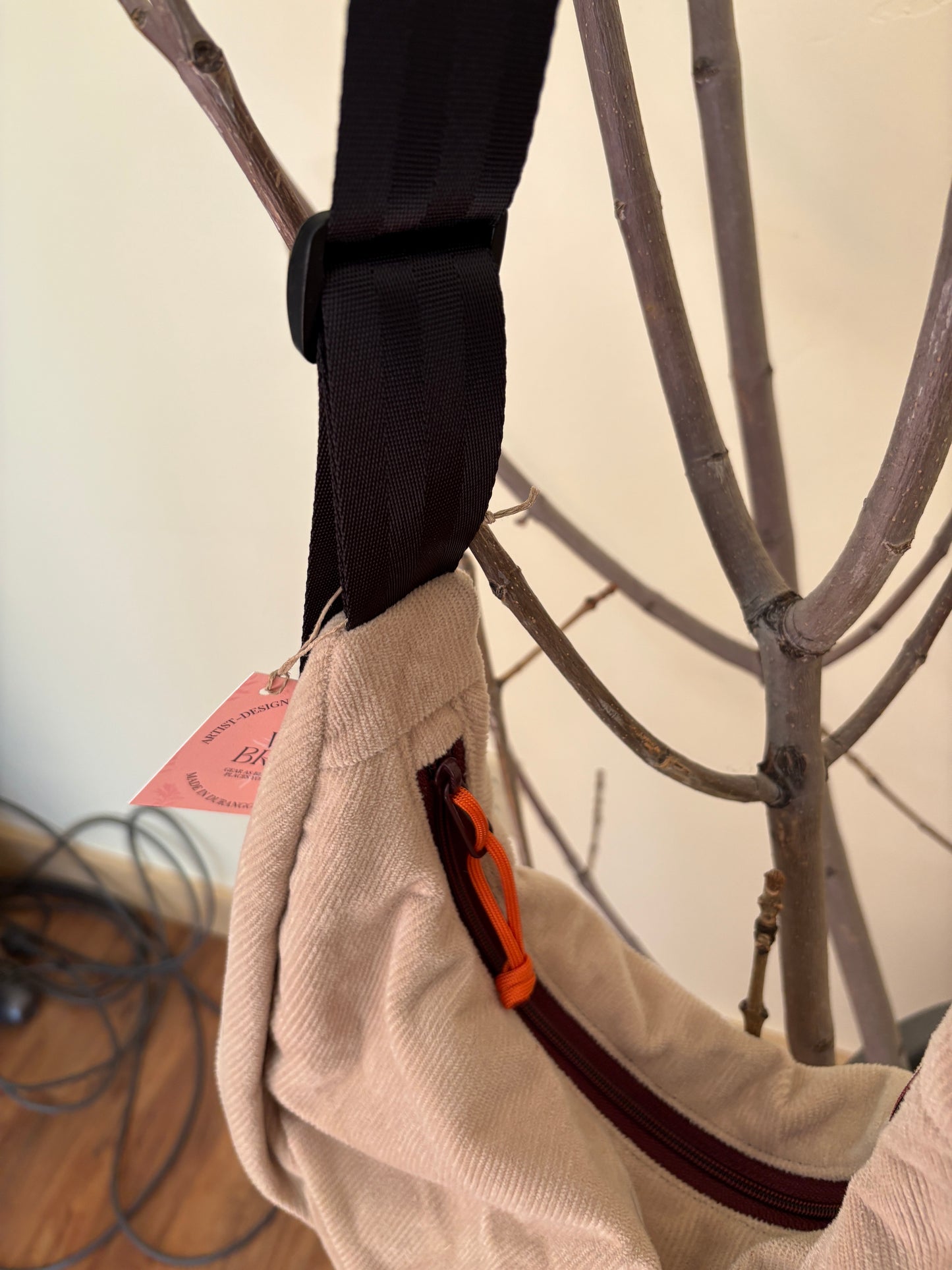 Corduroy Doughboi Crescent Bag