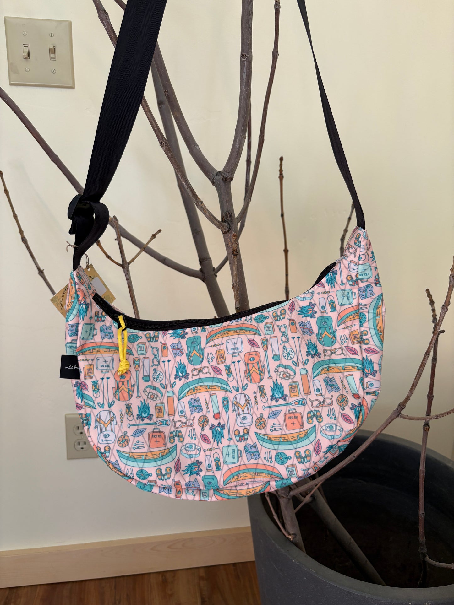 Summertime Campout Doughboi Crescent Bag