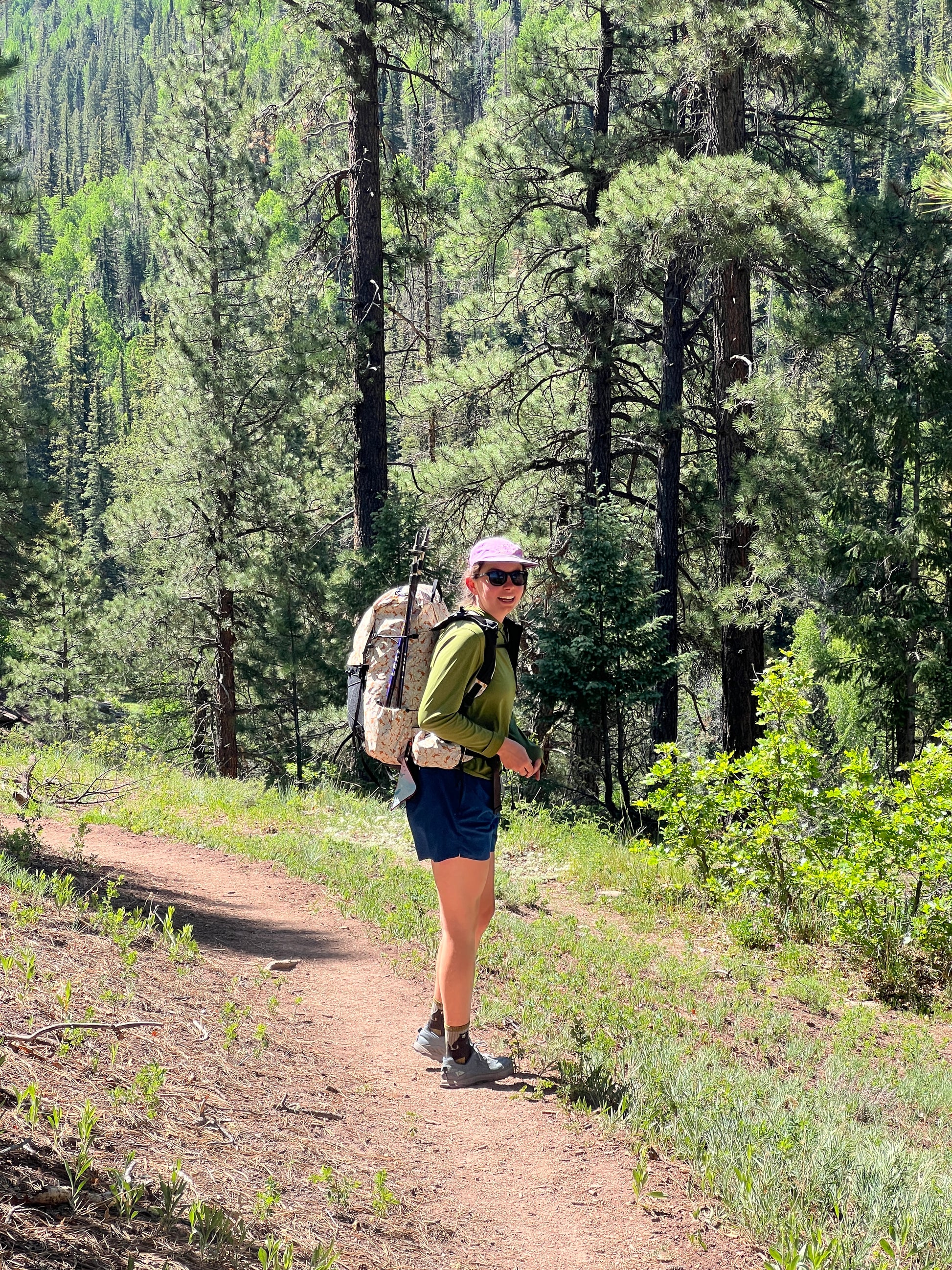 backpack mustard hiking Mustard Seed Glow 45L Ultralight Backpack – Wild Brush