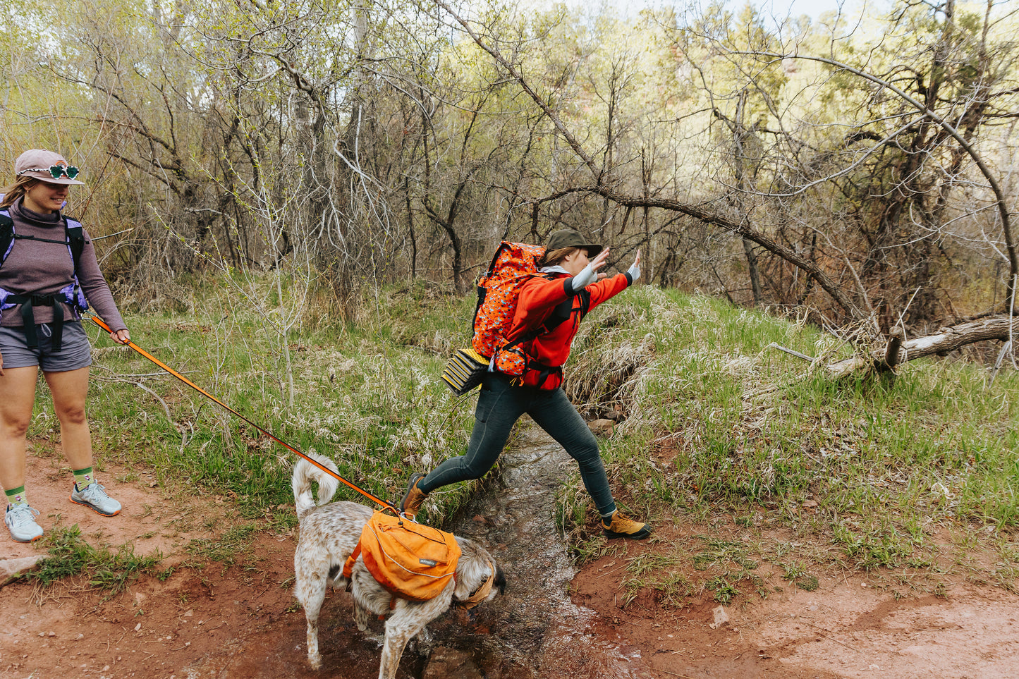 California Poppies Glow 45L Ultralight Backpack