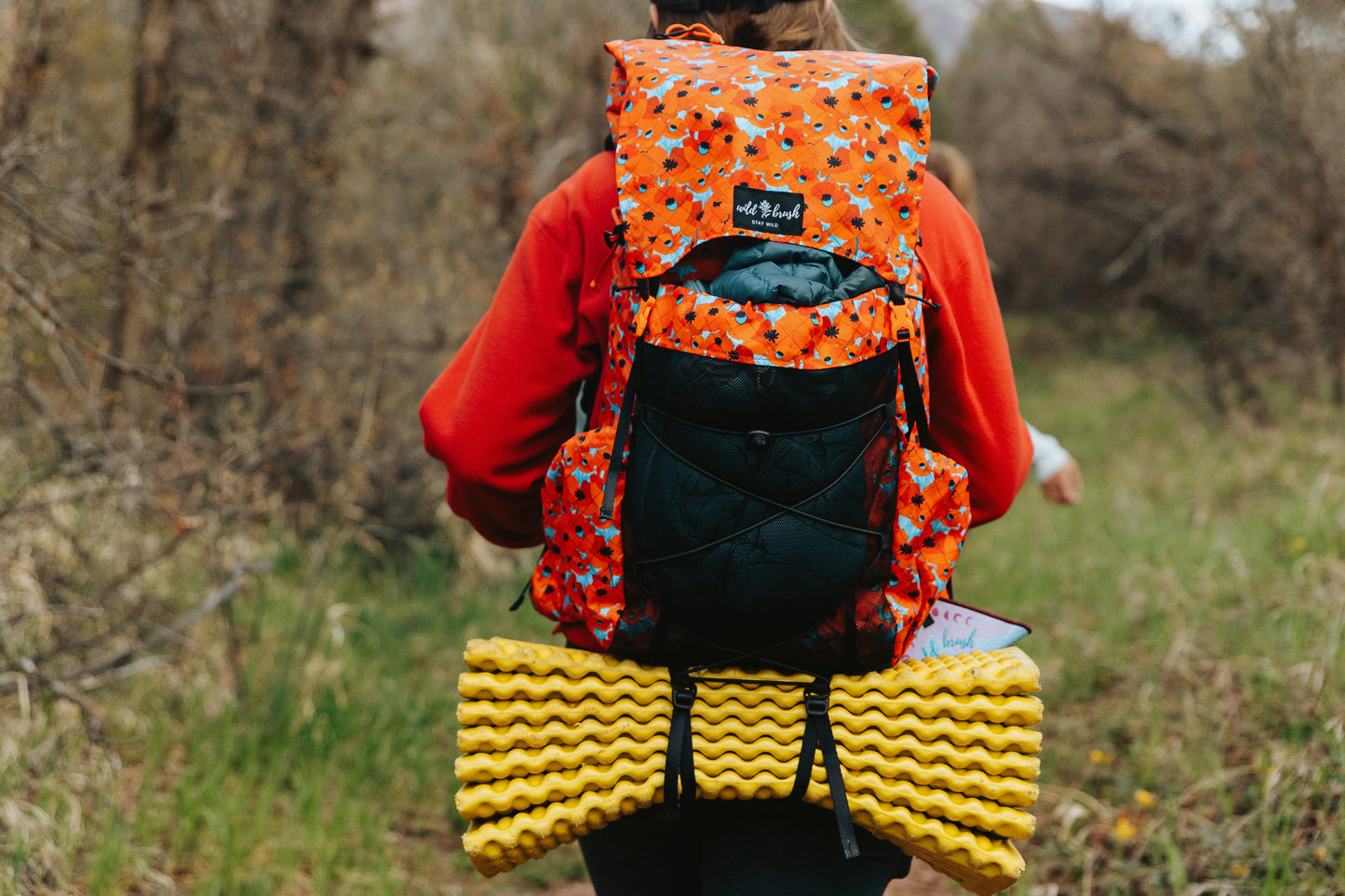 California Poppies Glow 45L Ultralight Backpack