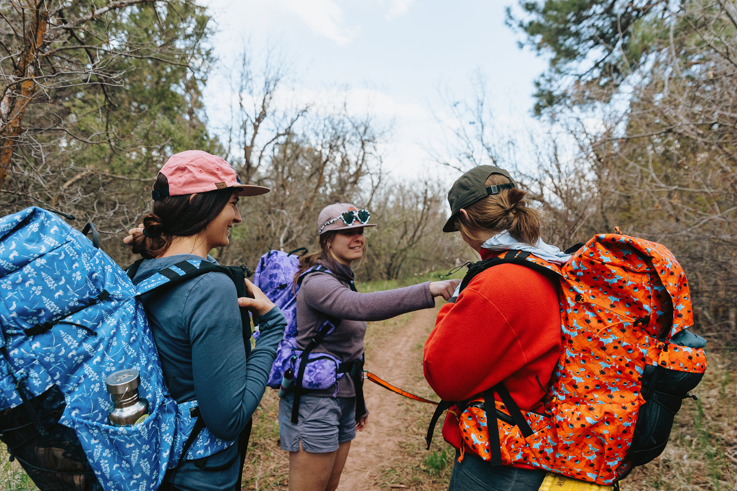 California Poppies Glow 45L Ultralight Backpack