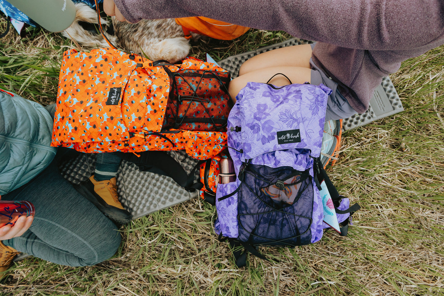 California Poppies Glow 45L Ultralight Backpack